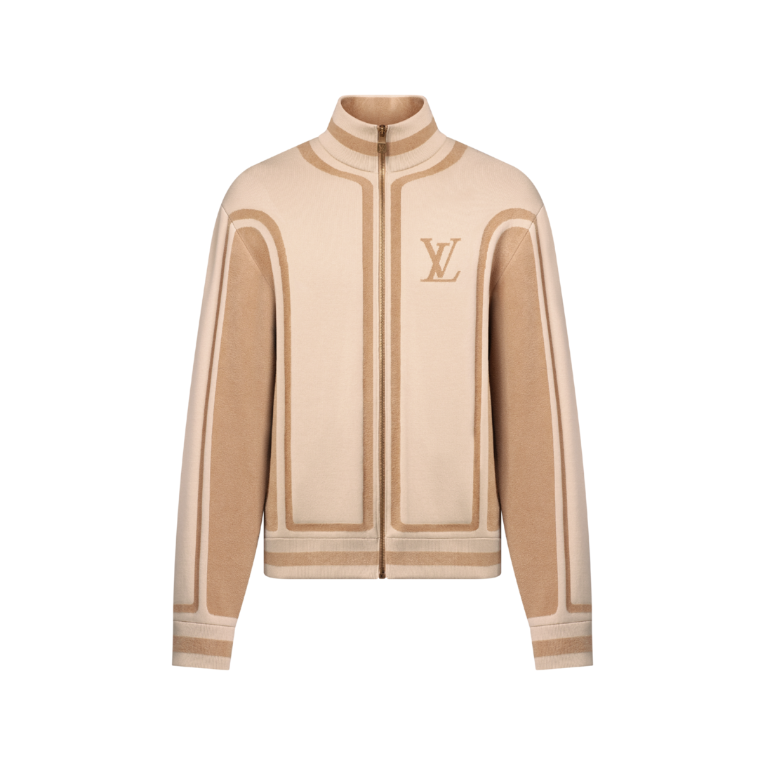Knit Track Top - Ready to Wear | LOUIS VUITTON